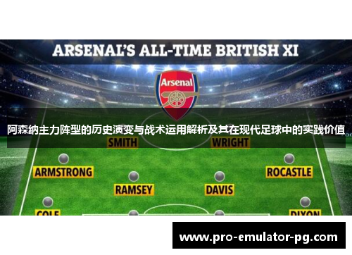 阿森纳主力阵型的历史演变与战术运用解析及其在现代足球中的实践价值